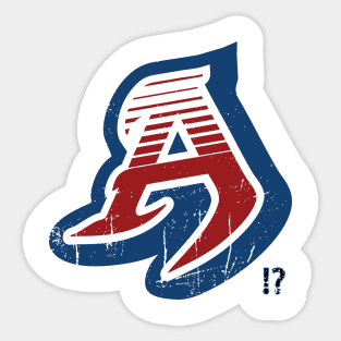 letter a Sticker